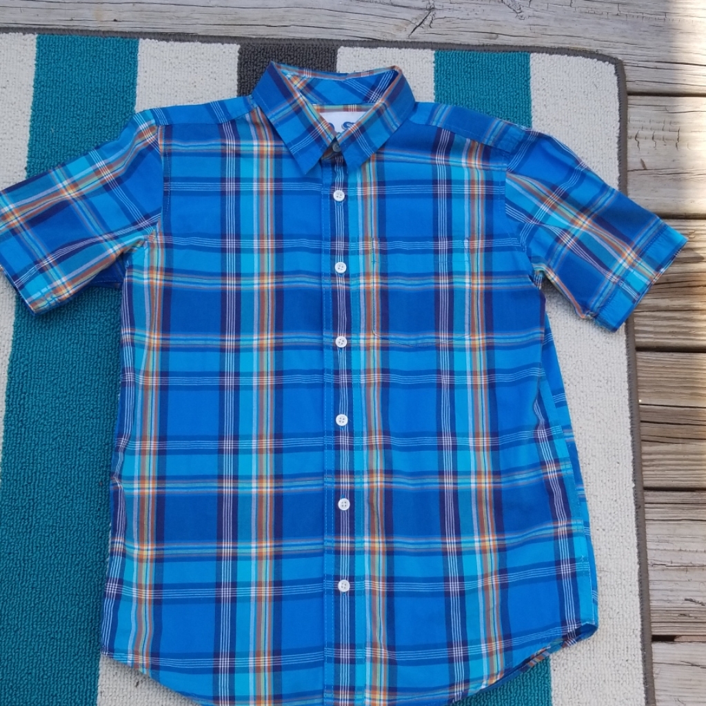 P.S. Button Down Short Sleeve Button Down Shirt